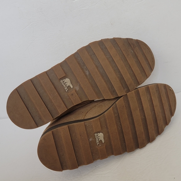 SOREL Men's Fulton Waterproof Boots  Color Light Tan Suede Size 10.5 - Picture 8 of 8